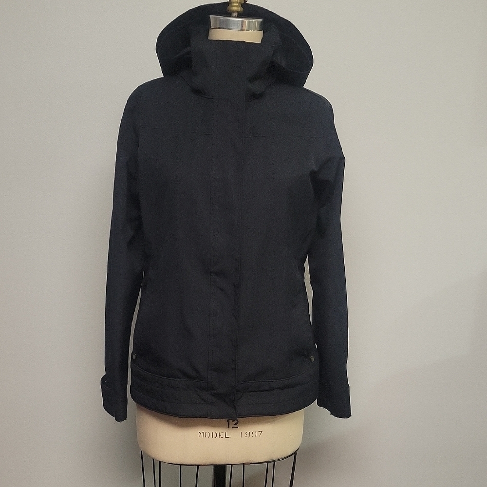 Columbia Women's Black Hooded Ski Jacket - Picture 1 of 9